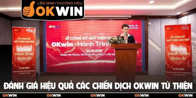 Đánh giá hiệu quả các chiến dịch OKWIN từ thiện