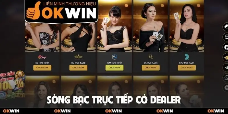 Trang chủ 21 Sòng bạc trực tiếp có dealer